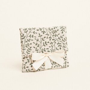 Beauty Home Торбичка с панделка 12 x 17 cm Зелени клонки