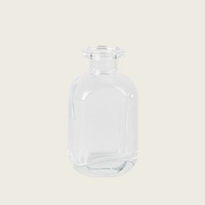Beauty Home прозрачно стъклено бурканче 6,2×4,7x11cm – 100ml