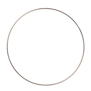 Beauty Home МЕТАЛЕН КРЪГ РОЗОВО ЗЛАТО 40 CM