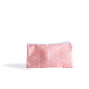 Beauty Home Портмоне с цип 9 X 16 CM-Геометрична сьомга