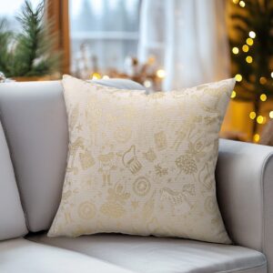 Beauty Home Калъфка за възглавница жакард Лешникотрошачка със златен лурекс