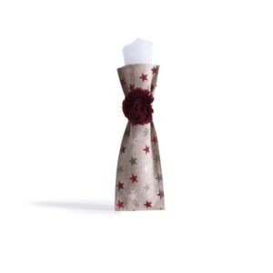 Beauty Home ПРОДЪЛГОВАТА ТОРБИЧКА 6 x 19 cm – ЗВЕЗДИ LUREX