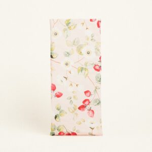 Beauty Home Декорация за свещ 45 x 22 cm Поплин Ягоди и цветя
