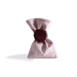 Beauty Home Торбичка Кадифе с мраморен вид Розов 12 x 17 cm