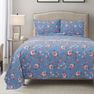 Beauty Home Комплект чаршафи Cotton Brushed за голяма спалня Sheraton Art 12003 230x260 С щампа