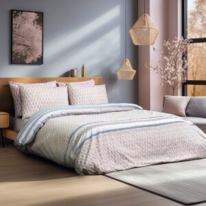 Beauty Home Комплект кувертюра кинг сайз Bermudas Art 12185 220x240 Бежов