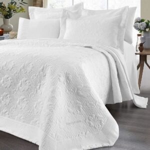 Beauty Home Комплект кувертюра за голяма спалня Marilia Art 12502 230x250 Бяло