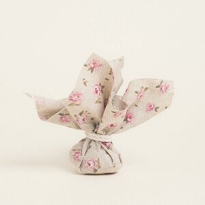 Beauty Home Кърпа 27 x 27 cm мини флорална бежова