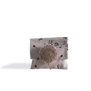 Beauty Home Текстилна торбичка с ноти 12 x 17 cm