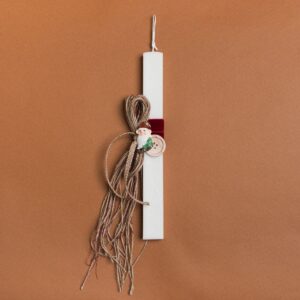 Beauty Home Великденска свещ 33cm Джудже Зелен В подаръчна опаковка