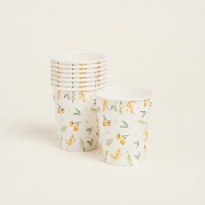 Beauty Home Чаши с лимони 8 бр. 255ML