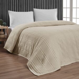 Beauty Home Пике единично Division Αrt 1995 Екрю 170x240