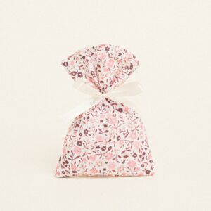 Beauty Home ТОРБИЧКА 12 x 17 cm ПОПЛИН РОЗОВИ ЦВЕТЧЕТА