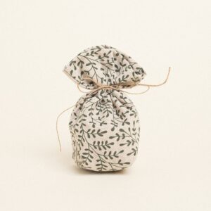 Beauty Home Торбичка с основа 8 x 12 cm Зелени клонки