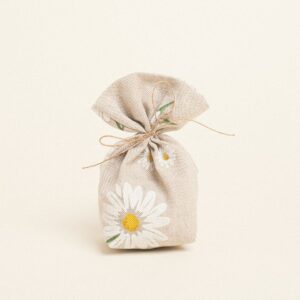 Beauty Home Торбичка с основа 8 x 12 cm Големи Маргарити