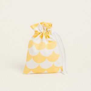 Beauty Home Торбичка с връзка 12 x 17 cm Русалка Жълто