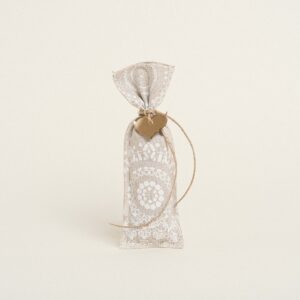 Beauty Home ТОРБИЧКА 6 x 19 cm БЕЛИ МАНДАЛИ