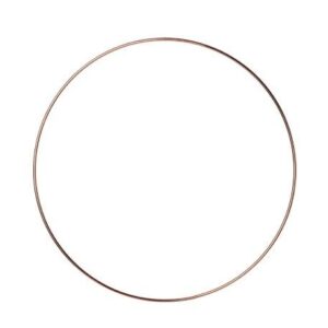 Beauty Home Метален кръг Розово злато 30 CM