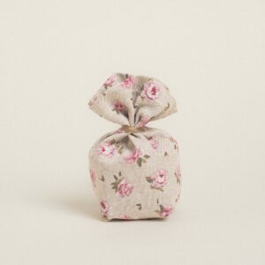 Beauty Home Торбичка с основа 8 x 12 cm МИНИ ФЛОРАЛЕН БЕЖОВ