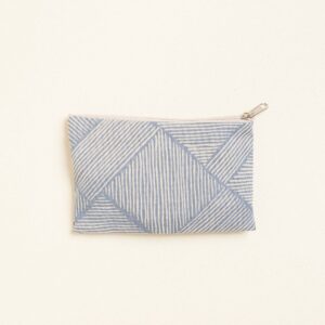 Beauty Home Портмоне 9 x 16 cm Диагонални линии Син