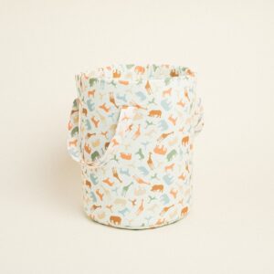 Beauty Home ЧАНТА ЦИЛИНДЪР 43 x 30 cm ПОПЛИН ЖИВОТНИ ОТ ДЖУНГЛАТА