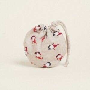 Beauty Home ТОРБИЧКА ОВАЛНА С ВРЪЗКА 13 x 14 cm МИНИ ДЖУДЖЕТА