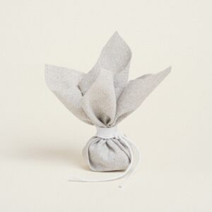Beauty Home Кърпа 27 x 27 cm Сив Сребърен LUREX