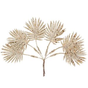 Beauty Home Палмови листа с брокат 6 бр. 24CM