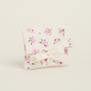 Beauty Home Торбичка с панделка 12 x 17 cm мини Флорален Екрю
