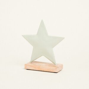 Beauty Home МЕТАЛНА ЗВЕЗДА С ОСНОВА 15 x 16 CM ВЕРАМАН