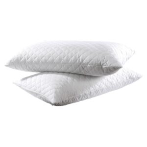Beauty Home Чифт защитни калъфки за възглавници Микро Капитонирани Арт 4401 50x80 Бяло