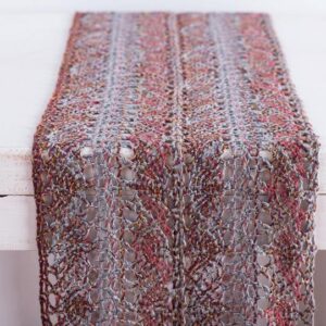Beauty Home Дантела Памучна 23 cm BOHO Сив