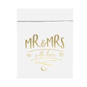 Beauty Home Торбички Mr&Mrs, 6 бр. 13×16.5cm