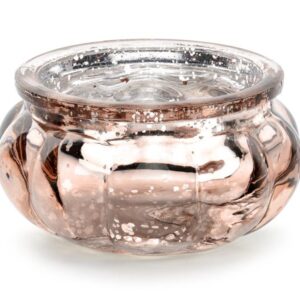 Beauty Home Основа за чаена свещ Розово злато 6 cm