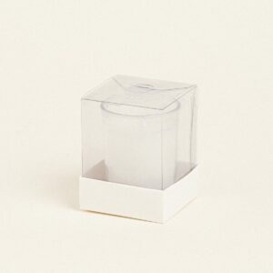 Beauty Home СВЕЩ В PVC С КУТИЯ 6,5 x 5 x 5 cm