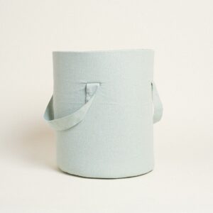 Beauty Home Цилиндричен кош 43 x 30 cm Златен венец със сушени