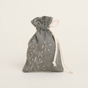 Beauty Home Торбичка с връзка 12 x 17 cm Клони, маслен фон