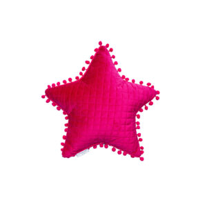 Декоративна възглавничка Звезда 34x34 ELWIN FUCHSIA