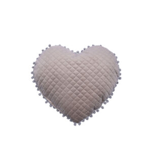 Декоративна възглавничка Сърце 40x38 ELWIN BEIGE