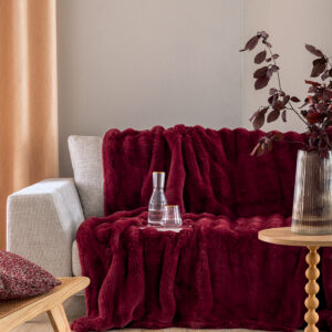 Козина Полудвойна 160x220 Heather БОРДО