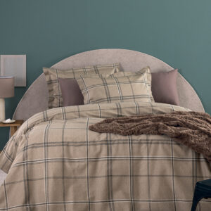 Комплект плик за завивка с цип Ivy 230x250 + чаршаф 240х270 + 2 бр калъфки 52х72  IS814