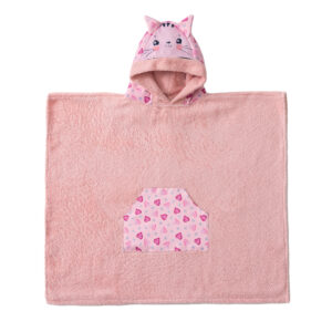 Детска кърпа с качулка 70x120 KITTY