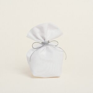 Beauty Home ТОРБИЧКА С ОСНОВА 8 x 12 cm БЯЛ