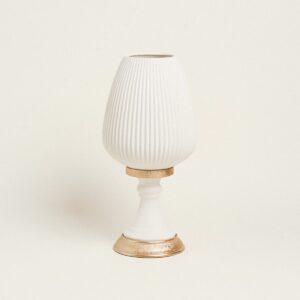 Beauty Home Ваза Екрю с Основа 48 cm
