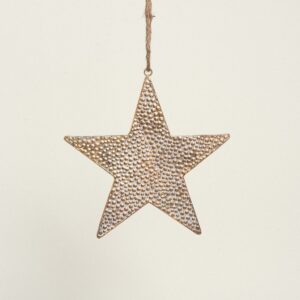 Beauty Home МЕТАЛНА ЗВЕЗДА АНТИЧНО ЗЛАТО 31 cm