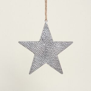Beauty Home МЕТАЛНА ЗВЕЗДА СРЕБЪРНА 31 cm