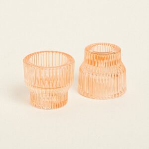 Beauty Home ДВУСТРАНЕН СВЕЩНИК 5,5 x 5 cm СЬОМОН
