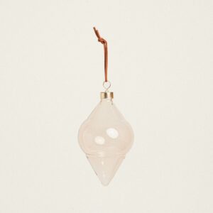 Beauty Home СТЪКЛЕНА УКРАСА 8 CM B MOKA