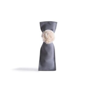 Beauty Home ПРОДЪЛГОВАТА ТОРБИЧКА PREMIUM 6 x 19 cm - СИВ