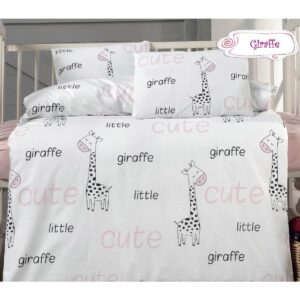 Beauty Home Комплект бебешки чаршафи Art 5609 100x150 Пепел от рози